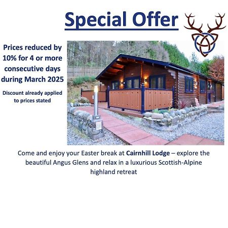 Cairnhill Lodge - Award-Winning Luxury Highland Retreat Blairgowrie and Rattray Exterior foto